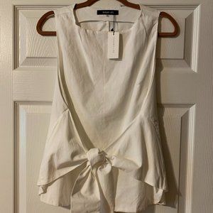 Sugar + Lips Tie Blouse